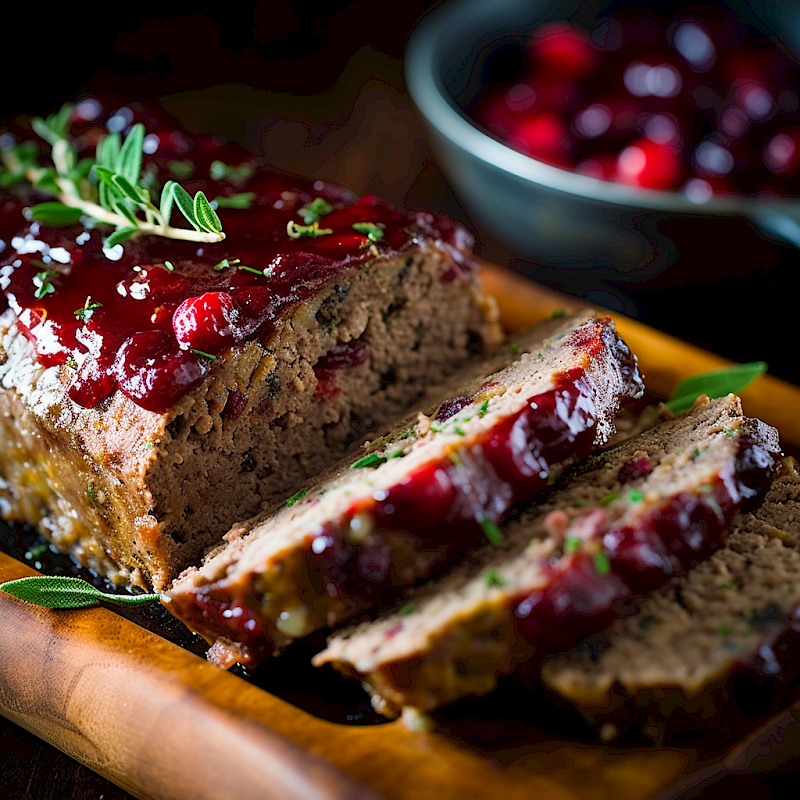 Galeriefoto: Hackbraten mit Preiselbeeren und Wacholderbeeren