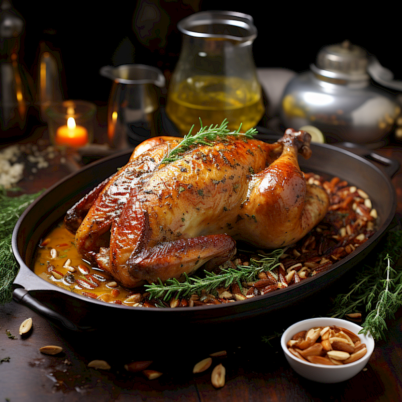 Galeriefoto: Poulet à la moutarde (Hähnchen mit Senfsoße)