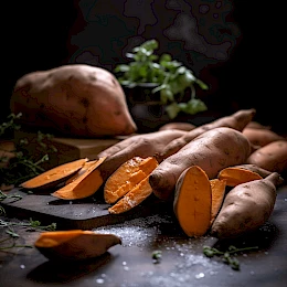 Foto von Sind Süßkartoffeln lowcarb?