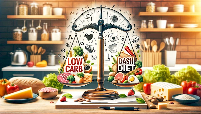 Low Carb vs. DASH-Diät