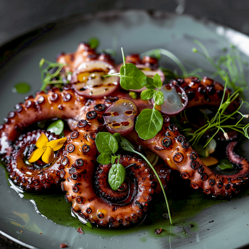 Galeriefoto: Gegrillter Oktopus