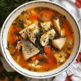 Foto von Fischsuppe (Psarosoupa)