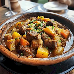 Foto von Lamm-Tajine