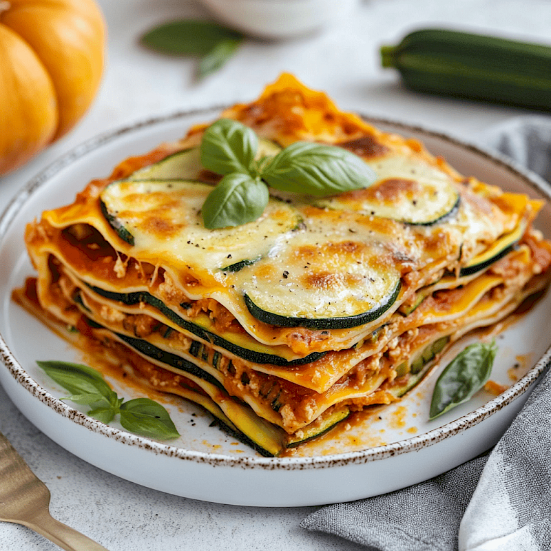 Galeriefoto: Kürbis-Lasagne mit Zucchini-Platten